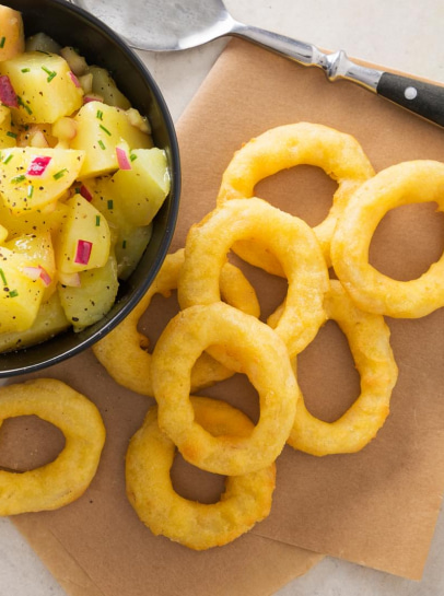 Caprichos do Mar com Salada de Batata