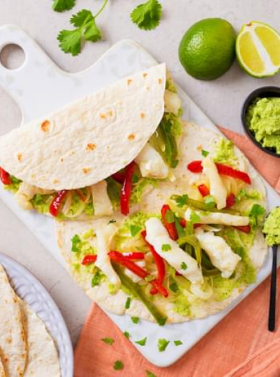 Fajitas de Bacalhau