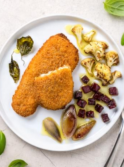 Filetes Forno com Ervas Aromáticas e Legumes Assados