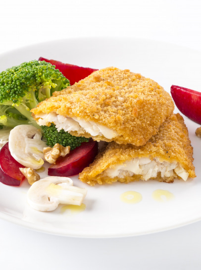 Filetes com Ervas Aromáticas com Salada de Verão