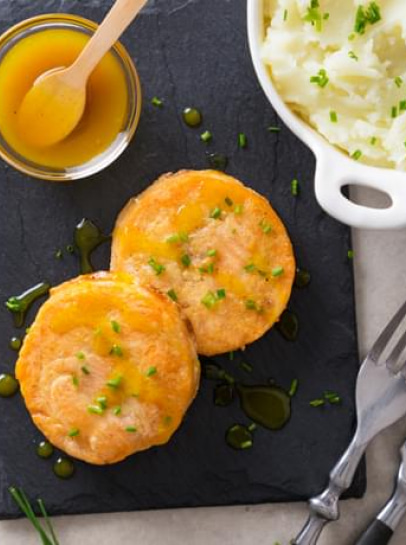 Fishburgers de Salmão com Molho de Mostarda e Mel