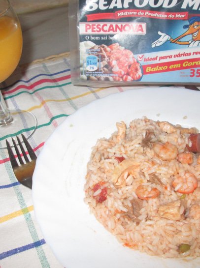 Arroz de Seafood mix