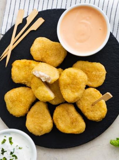 Nuggets de Frango com Dois Dips