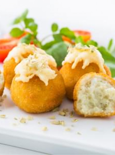 Pastéis de Pescada no Forno com Queijo e Orégãos