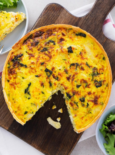 Quiche de Bacalhau