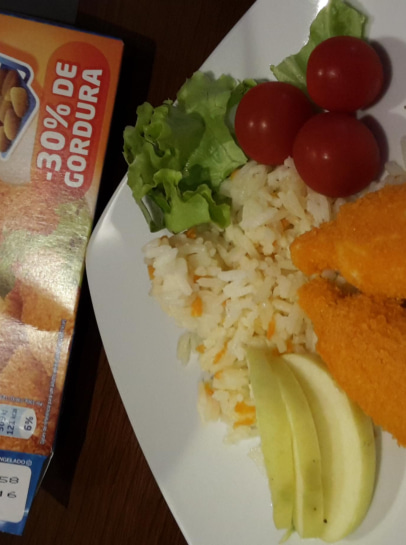 Muslitos com maçã