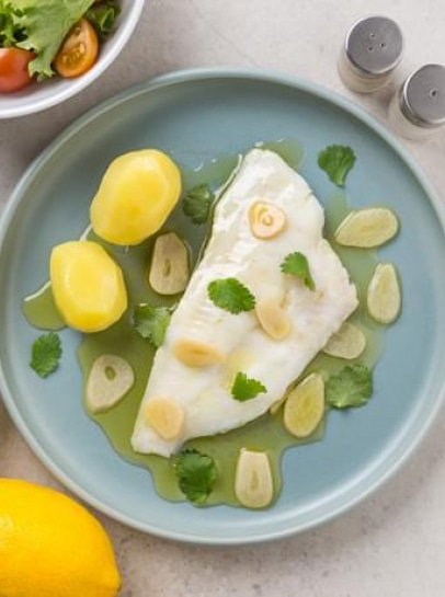 Filetes de Pescada á Bulhão Pato