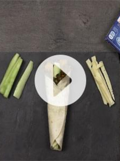 Wrap Aromático de Barrinhas de Pescada Ómega 3 (Vídeo)