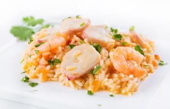 Arroz de Pota e Camarão