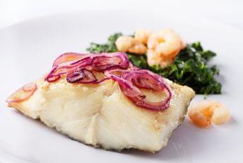 Bacalhau com Camarão à Portuguesa