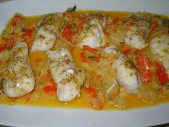 Lombos De Pescada No Forno Com Pimentos E Batata Assada Pescanova Lombos De Pescada No Forno Com Pimentos E Batata Assada Pescanova