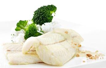 Filetes de Pangasius com Mostarda e Nozes