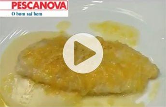 Filetes de Pescada com Laranja