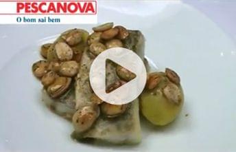 Lombos de Bacalhau com Amêndoas