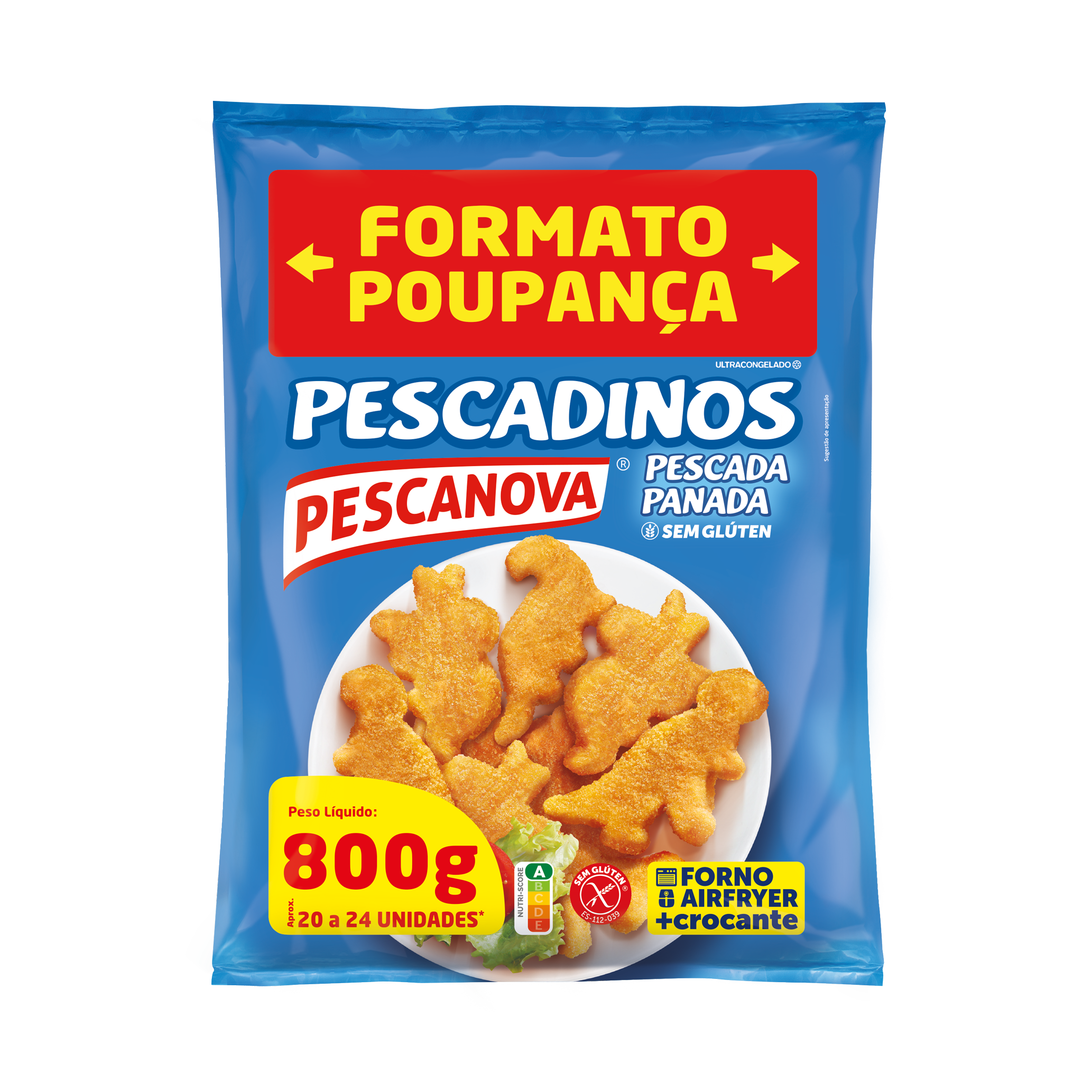 Pescadinos de Pescada Panada 800 g